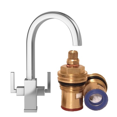 Cartouche de rechange céramique 20 cannelures pour rénover un vieux robinet