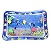 Hund und günstig Kaufen-Wassermatte Katze,Aufblasbare Sensor Wasser Spielmatte,Wasserbett Haustier,Interaktives Sensorik Spielzeug,Wasserbett,Sommer Wasserspielmatte für Kinder Hund und Katze (70 x 50 cm)