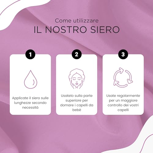 Kerargan - Siero Capillare Volumizzante Alla Biotina & Collagene - Per Capelli Sottili, Piatti, Opachi - Luminosità E Fortificazione - Senza Solfati, Ogm, Olio Minerale - 100Ml - 6