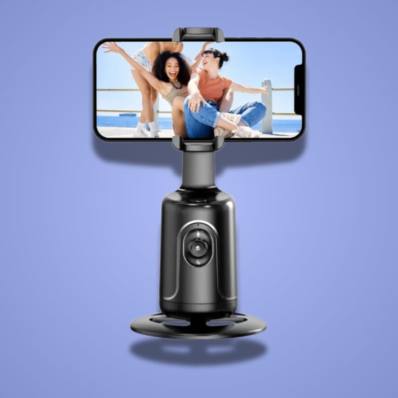 Trípode inteligente de 360° para selfies perfectas y vlogs individuales 4