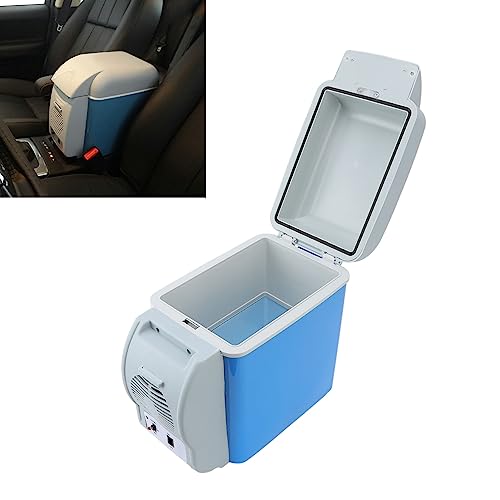 Image of Car Fridge 12V DC Power Supply Cold Warm Dual Use Electric Cooler Summer Refrigeration Portable Mini Car Refrigerator (for Cars)
