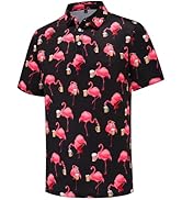 Mens Golf Polo Shirts Short Sleeve Dry Fit Performance Moisture Wicking Casual Funny Golf Polo Sh...