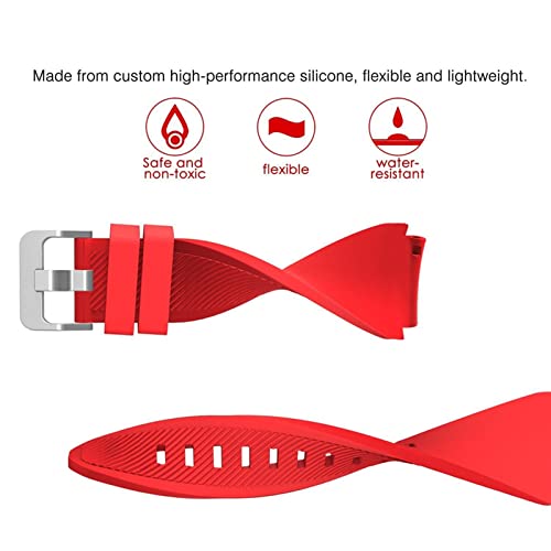 Bracelet de montre de sport anti irritation pour Samsung Galaxy Watch 4 44mm