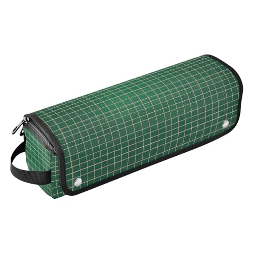 Yuiboo Bolsa de viaje para herramientas para el cabello y alfombrilla resistente al calor con cremallera, impermeable, organizador de viaje para planchas planas, alisadores, rizadores, día de San