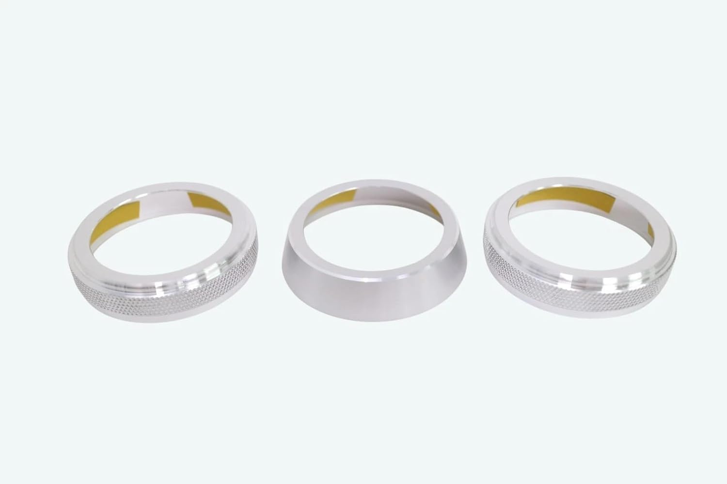 Interior Accessories - Aluminum AC Dial Rings 3pcs for Suzuki Swift Sport ZC33S Auto Climate Control