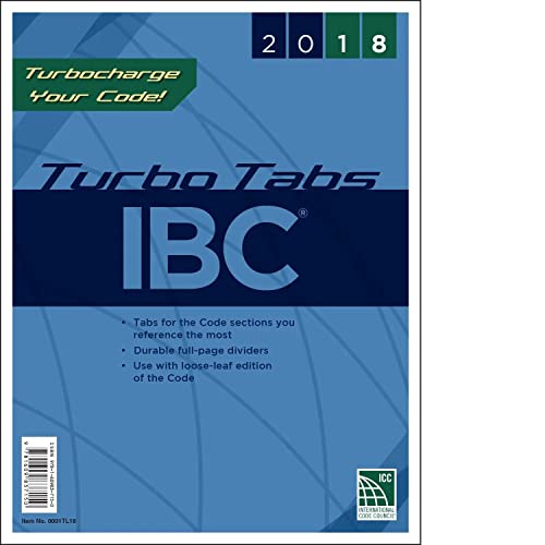 2018 International Building Code Turbo Tabs, Soft Cover Version