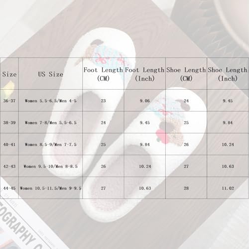 Dog Slippers for Women and Men with Cute Embroidered Dachshund French Bulldog Corgi or Poodle Design Cozy Plush Indoor House Shoes with Memory Foam and Non Slip Sole Unisex Fit2