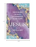 Trust And Obey Church Bulletins - Welcome The Congregation, Share Information And Services On Quality Paper - Package Of 100 General Worship Bulletins
