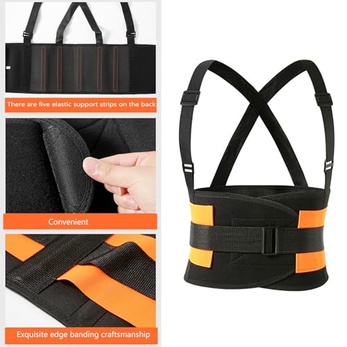 Cinturón de protección de hombros con tejido transpirable que evita la fatiga lumbar pesada 3