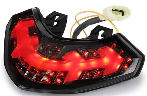 Luz trasera de motocicleta para viajes nocturnos en Multistrada 1200 con freno DRL seguro