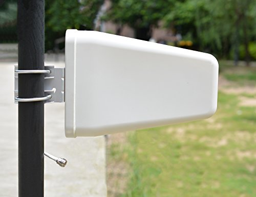 4G LTE Outdoor Cellular Yagi Antenna, Wide Band Directional Log Periodic Yagi Cellular Antenna for 4G LTE 3G 2G GSM T-mobile Verizon AT&T Hotspot Signal Boosters Repeaters