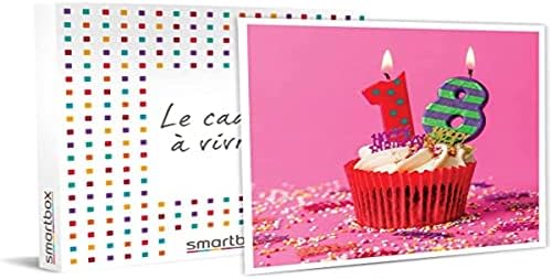 Smartbox - Coffret cadeau Joyeux anniversaire : séjour ou activité au choix pour 1 ou 2 personnes - Idée cadeau