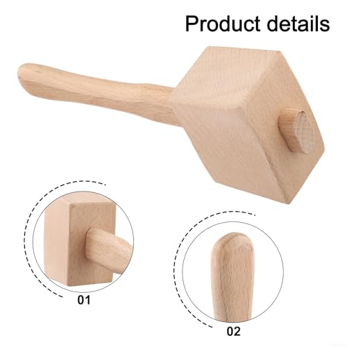 El mazo de madera de playa resistente favorito de un carpintero, perfecto para detalles finos y montaje