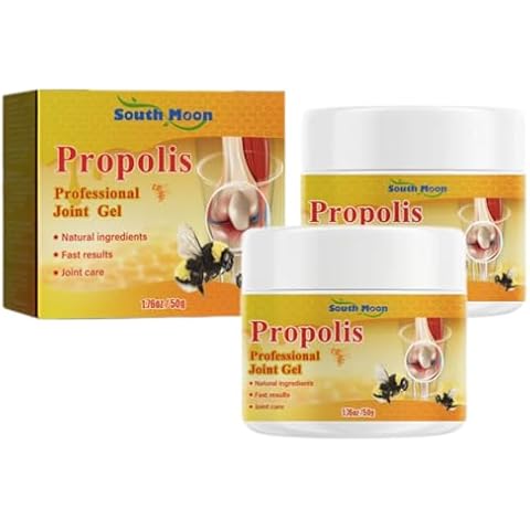lisade 2PCS Bee Venom Propolis Professional Joint Gel, Soothing Joint & Muscle Bee Venom Cream for Neck,Waist,Back Hand Feet and Leg Cover