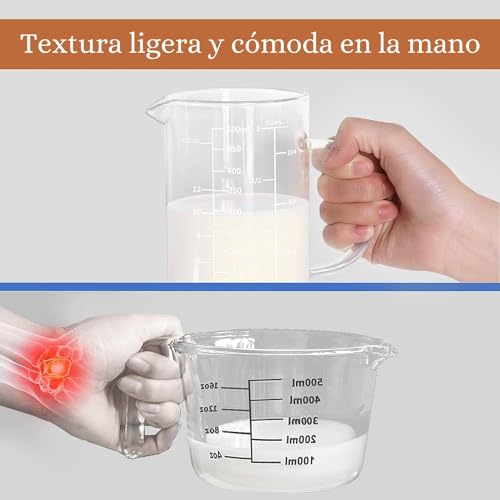 La Mejor Recopilación de Vasos y jarras medidores los 10 mejores. 15 Vasos y jarras medidores marca U Chef (3)