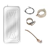 Photo Gallery vassoio per l acqua del condensatore, condizionatore d aria universale con tubo lungo 78 pollici, adatto per frigoriferi, riparazione auto (84x38x3 cm/33x15x1 pollice) Photo Gallery vassoio per l acqua del condensatore, condizionatore d aria universale con tubo lungo 78 pollici, adatto per frigoriferi, riparazione auto (84x38x3 cm/33x15x1 pollice)