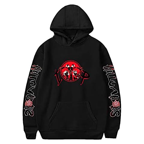 Helluva Boss Hoodie Unisex Pullovers Women Men's Tracksuit Harajuku Streetwear Anime Clothes Plus Size Cover