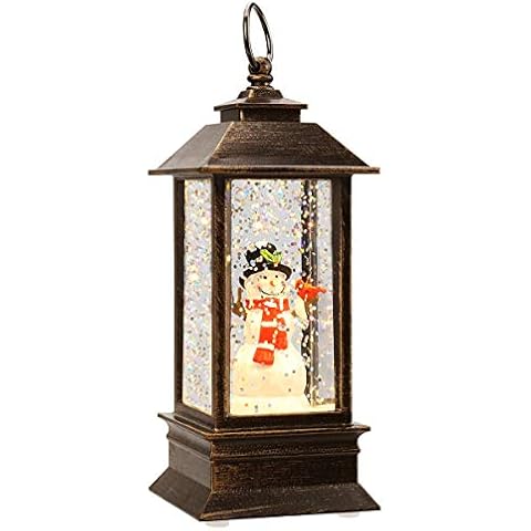 Christmas Decoration Home Snowball, Christmas Lantern, Water Lantern Twinkle and Battery Powered Snowball Decoration Cover