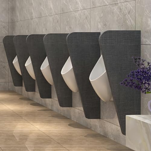 Mamparas divisorias para urinarios de pared que optimizan el espacio en baños públicos 3
