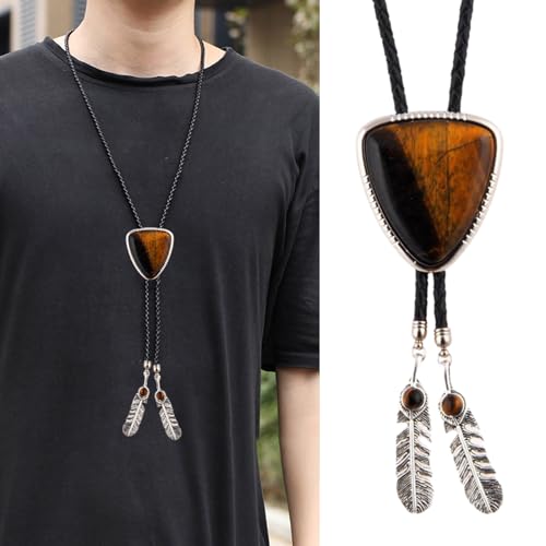 Collier bolo américain réglable pour sublimer une chemise sans cravate