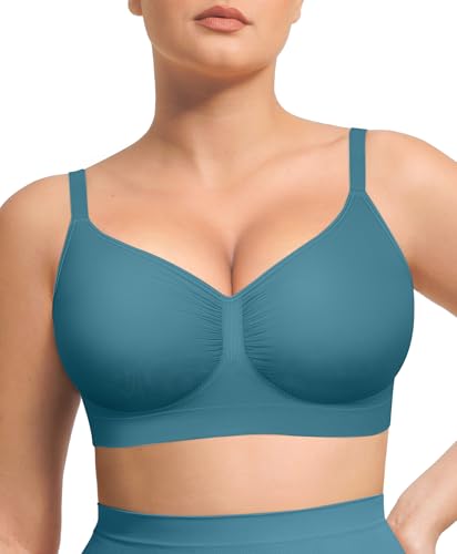 Image of Lover-Beauty Bralettes for Women Wireless Stretch Unlined Everyday Bra