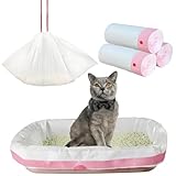 30 Pcs Cat Litter Box Liners 41" x 18", Extra Large Thick Leakproof Litter Box Bags for Large and Jumbo Cat Box and Tray