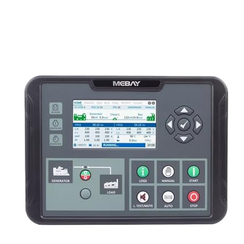 DWFSKZKV DC100D Genset Parallel Controller Diesel Generator Engine LCD Control Module CAN Communication Interface Generador Parts