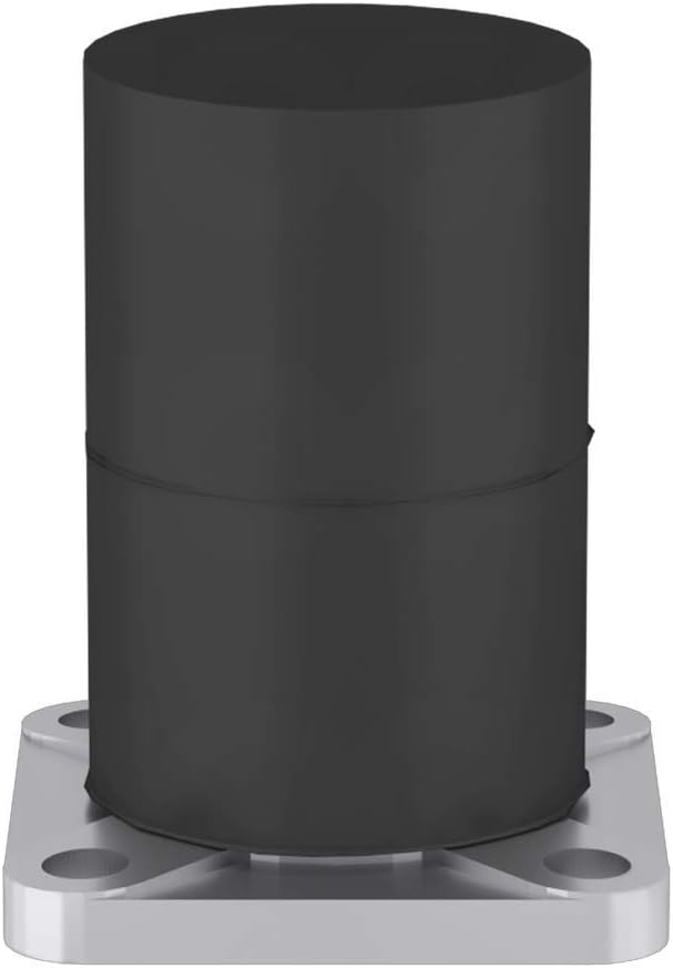 EPDM Caps - Black EPDM Cap 0.535" - Inside Length: 1.500" - To Fit: 9/16" Tube, 9/16 Std, M14 Metric MOCAP MEC.535-1.5 (qty250)