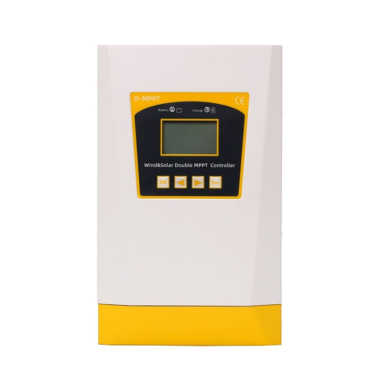 Gqnblvhzupdm 48V Solar Controller, Wind And Solar Complementary Controller Mppt Boost Charging Street Lamp Monitoring Lead-Acid Lithium Battery Universal(,A)