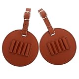 ibasenice Étui Porte-Tees De Golf pour Homme Multifonction en PU Marron, Paquet Porte-Tee...