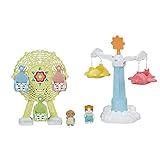 SYLVANIAN FAMILIES 5333 La Noria de los bebés + 5334 Tiovivo de la guardería