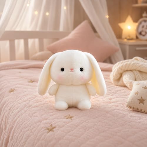 Image of SCOOBA Super Cute Mink Fabric Baby Rabbit Soft Toy 20cm Height (Tiny Rabbit)