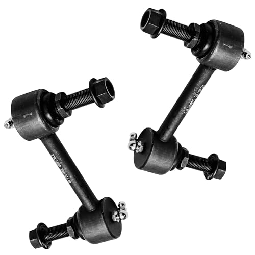 Image of Detroit Axle - 6pc Front End Control Arms Kit for 07-14 Ford Edge Lincoln MKX, 2 Lower Control Arms w /Ball Joint 2 Outer Tie Rods 2 Sway Bars 2007 2008 2009 2010 2011 2012 2013 2014 Replacement