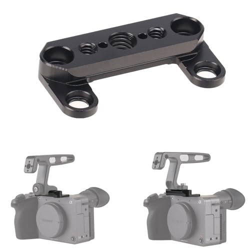 Support rail NATO Fotga avec trous 1/4" et fixation Arri pour FX30