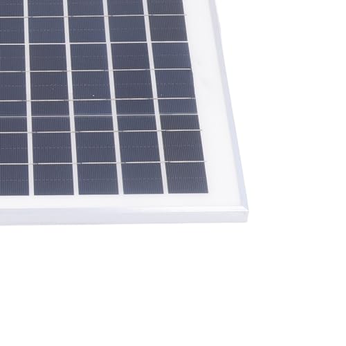 Solarpanel-Set, 50 W, 18 V, mit Wasserdichtem MPPT-Laderegler, 3-Meter-Batterieklemme für Outdoor-Wohnmobil-Bootsanhänger, Wohnmobil – Komplettsystem für Effizientes Camping und