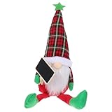 Décoration poupée chic : idéale pour les bureaux, tables, canapés, bibliothèques, étagères, tables à manger, tables de chevet, vitrines, décorations de voiture. passez de joyeuses fêtes ! ornement de noël poupée sans visage