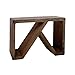 Sterling Home Clip console table, Brown