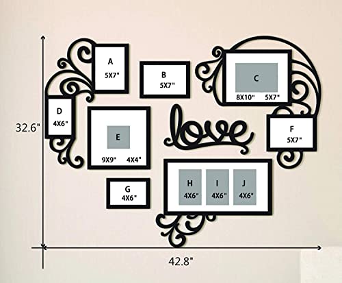 F&A=R Multi-Photo Wall Gallery Frame Set #TOP14