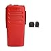Replacement Front Housing Case Compatible for CP200D Two Way Radio (Red)