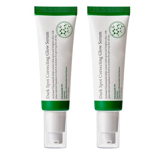 Bettinay Dark Spot Correcting Glow Serum Dark Spot Remover for Face Pore Refining Fades Acne Marks Pits
