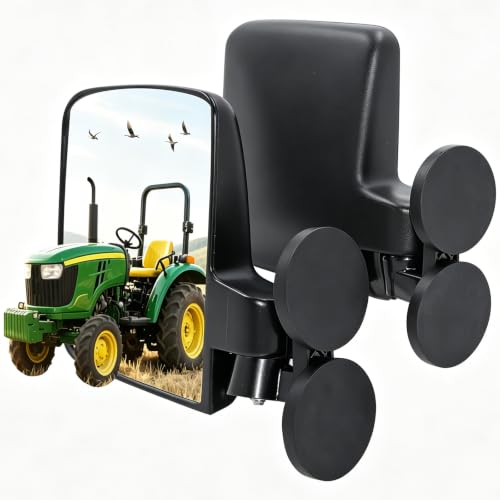 Image of Magnetic Tractor Mirrors Rear View Mirrors for Forklift Lawn Mower
