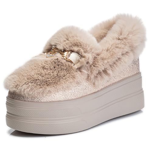 [FANGLI] 8cm�q�[�� ���[�g���u�[�c ���f�B�[�X ���� ���[���V���[�Y �~ �������� �X���b�|�� �{�A�X���b�p �����₷�� ���� �ʊw ������� FL682 (�x�[�W��, 22.5 cm)