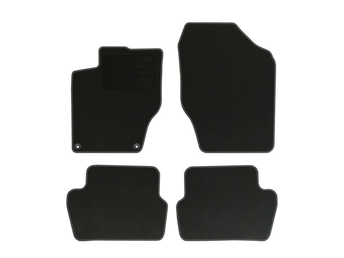 Alfombrillas de velour Citroen DS4 2011-2015 alfombras coche ajuste perfecto 8