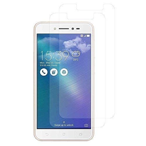 VCOMP® Lot Pack 2 Films de Protection d'écran Clear Transparent pour ASUS Zenfone Live ZB501KL 5.0'/ Zenfone 3 Go (Non Compatible Zenfone Go ZB500KL)