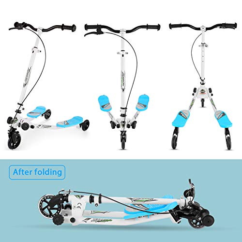 Lonlier Wiggle Scooter Monopattino con movimento a...