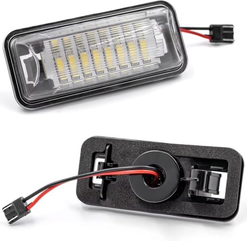 Luz de matrícula LED para Subaru Forester y Impreza lámpara trasera homologada 2 uds