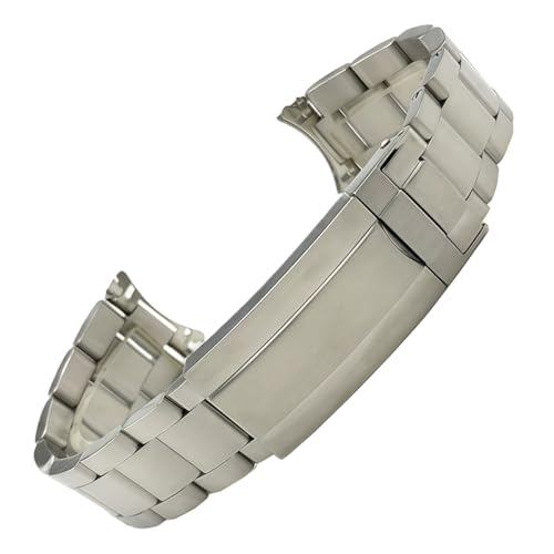 Bracelet montre acier inox 19mm pour Seiko SNXS73 maillons massifs de haute précision