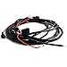 Baja Designs, 640115, LED Light, Black, Harness, OnX6+ (10"-20")/S8 (10"-30") Off/On, Single