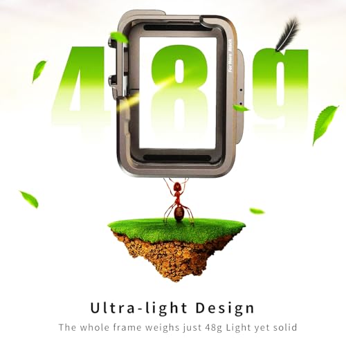 Image of Ultra-Light Metal Protective Metal Frame case for GoPro Camera 9 /10 /11 /12 | 2 Cold Shoe Mount Compatible with 1 /4 Screw mounting