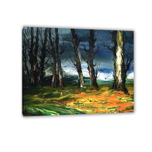 Paysage art mural haut de gamme MOBYAT grande toile tendue sur châssis